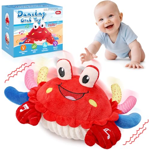 Toyzey Krabbe Baby Spielzeug ab 6 7 8 9 10 12 Monate,Musikalische Krabbelspielzeug ab 1 Jahr,Tummy Time Toys Babyspielzeug ab 1 2 Jahr Mädchen Jungen,Geschenk für Neugeborenes Junge Mädchen Kinder Toyzey Krabbe Baby Spielzeug ab 6 7 8 9 10 12 Monate,Musikalische Krabbelspielzeug ab 1 Jahr,Tummy Time Toys Babyspielzeug ab 1 2 Jahr Mädchen Jungen,Geschenk für Neugeborenes Junge Mädchen Kinder von Toyzey