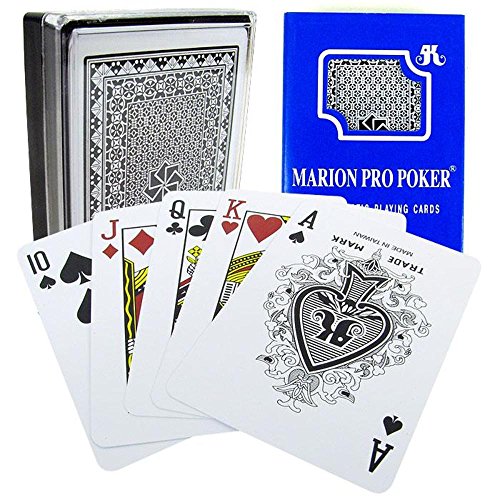 Trademark Poker Plastic Pro Poker 100% Spielkarten (Blau) von Trademark Poker