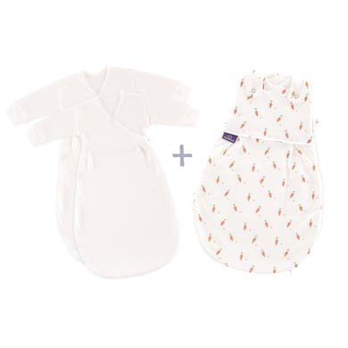 Träumeland Babyschlafsack LIEBMICH 3tlg. Set Carota von Träumeland