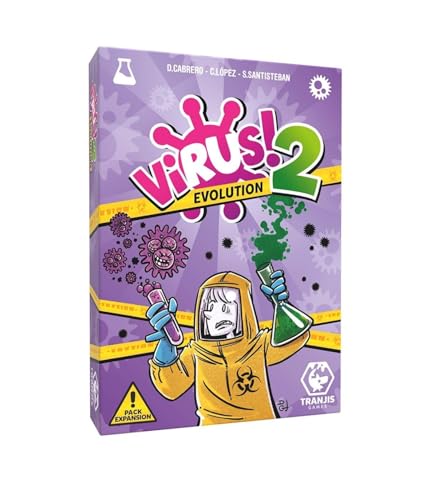 Tranjis Games - Virus! 2 Evolution (Erweiterung) - Kartenspiel, 8 bis 99 Jahre (TRG-12evo) von Tranjis games