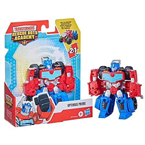 Transformers Rescue Bots Academy Off Road Optimus Prime Actionfigur, 11,4 cm von Transformers