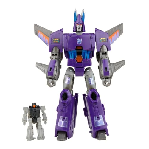 Transformers Cyclonus und Nightstick Figuren aus der Serie Generations Selects, Sammlerfiguren Legacy der Voyager, 17,5 cm von Transformers