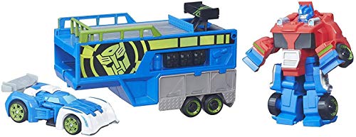 Playskool Heroes Transformers Rescue Bots Optimus Prime Racing Trailer von Transformers