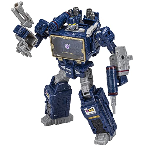 Transformers Spielzeug Generations Legacy 17,5 cm große Voyager Soundwave Action-Figur, für Kinder ab 8 Jahren, Multi, S, F3517 von Transformers