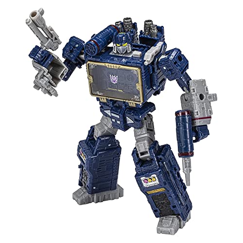 Transformers Spielzeug Generations Legacy 17,5 cm große Voyager Soundwave Action-Figur, für Kinder ab 8 Jahren, Multi, S, F3517 von Transformers