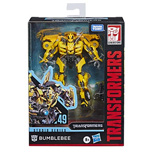 TRANSFORMERS Toys Studio Series 49 Deluxe Class, Film 1 Bumblebee Actionfigur, Kinder ab 8 Jahren, 11 cm von Transformers