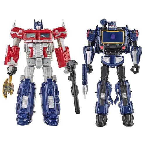 TRANSFORMERS: Reactivate Video Game-Inspired Optimus Prime and Soundwave 2-Pack 6.5 inch Converting Action Figures, 8+ Years, F0384 von Transformers