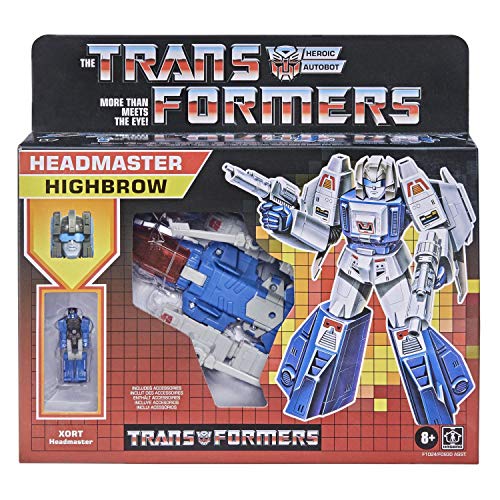 Transformers 2021 Moderne Figur in Retro-Verpackung Autobot Headmaster Highbrow mit Xort von Transformers