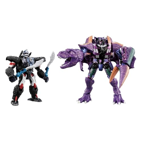 Transformers Beast Wars BWVS-01 Optimus Primal vs. Megatron 2er-Pack, G03230000 von Transformers