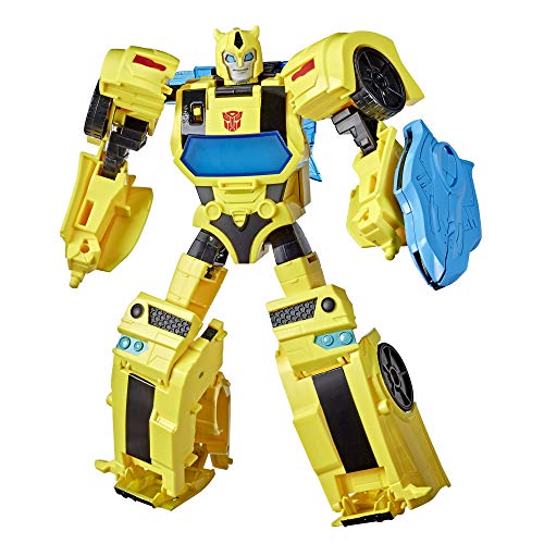 Transformers E8381 Bumblebee Cyberverse Adventures Battle Call Officer-Klasse Bumblebee, stimmenaktivierte Lichter und Sounds von Transformers