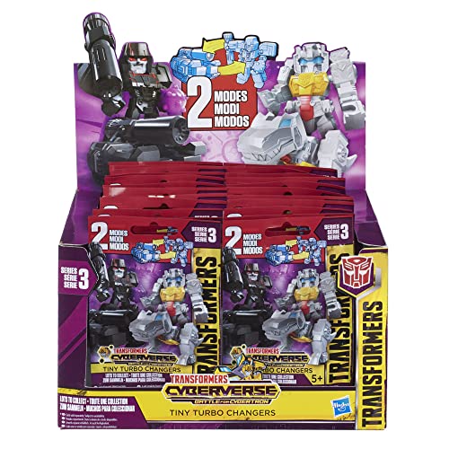 Transformers Bumblebee Cyberverse Adventures Tiny Turbo Changers Serie 5, Action-Figuren für Kinder ab 5 Jahren, 3,5 cm, Multi, One Size von Transformers