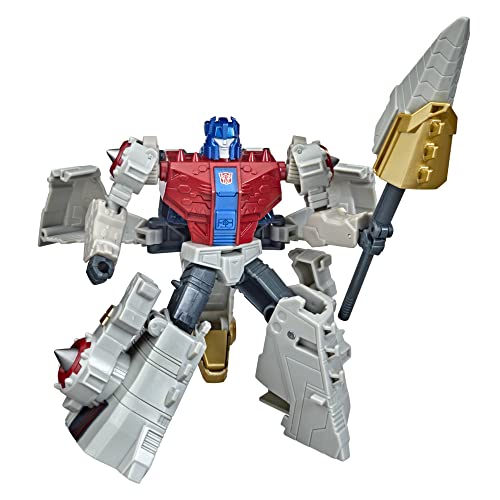 Transformers Bumblebee Cyberverse Adventures Ultra-Klasse Dinobot Sludge Figur, ab 6 Jahren, 17 cm groß von Transformers