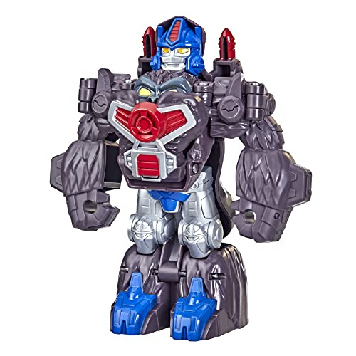 Transformers Classic Heroes Team Optimus Primal, Convertible Figur, 11 cm, für Kinder ab 3 Jahren, Mehrfarbig von Transformers