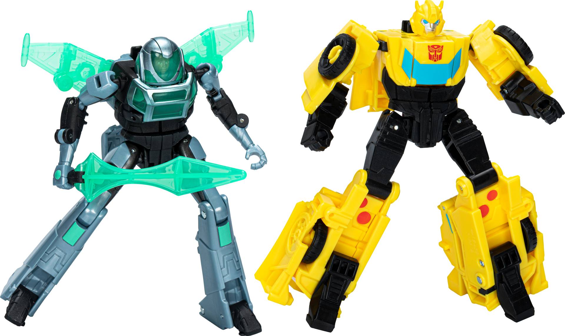 Transformers EarthSpark Cyber-Combiner Figurenset Bumblebee &  Mo Malto von Transformers