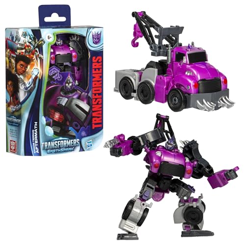 Transformers EarthSpark Deluxe Class Chaos Terran Aftermath 12,7 cm Roboter Actionfigur, interaktives Spielzeug für Jungen & Mädchen ab 6 Jahren von Transformers