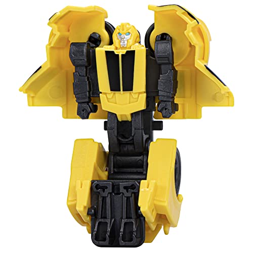 Transformers EarthSpark Tacticon Bumblebee Figur, 6 cm, Roboterspielzeug für Kinder, ab 6 Jahren von Transformers