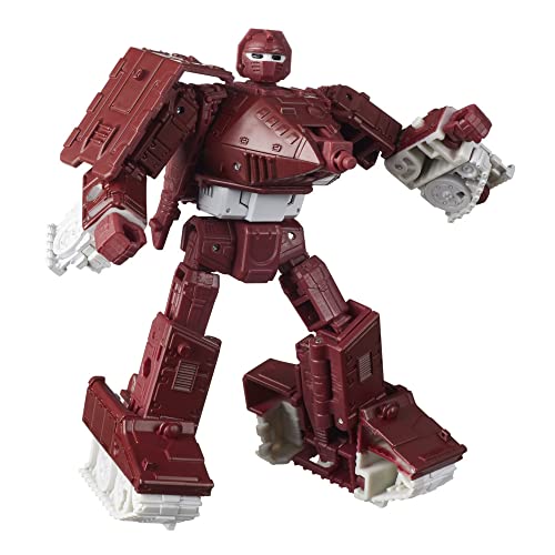 Transformers F0671 Spielzeug Generations War for Cybertron: Kingdom Deluxe WFC-K6 Warpath Action-Figur – Kinder ab 8 Jahren, 14 cm von Transformers