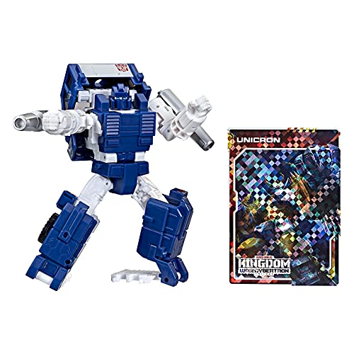 Transformers Spielzeug Generations War for Cybertron: Kingdom Deluxe WFC-K32 Autobot Pipes Figur ab 8 Jahren, 14 cm F0682 Mehrfarbig Einheitsgröße von Transformers