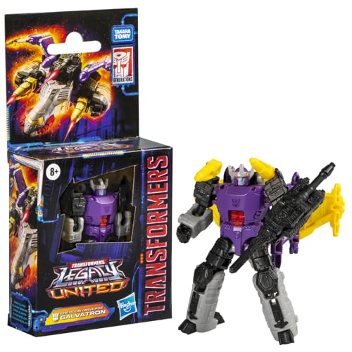 Transformers Legacy United Core-Klasse Energon Universe Galvatron Action-Figur von Transformers