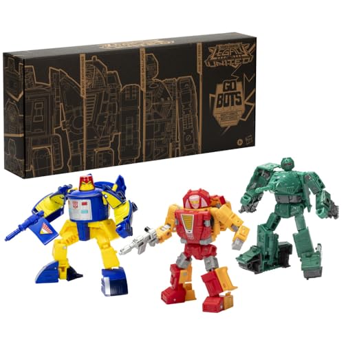 Transformers Generations Selects Legacy United Deluxe-Klasse Go-Bot Guardians 3er-Pack Action-Figuren von Transformers