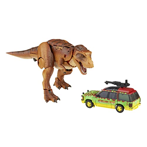 Transformers Generations Collaborative: Jurassic Park Mix, Tyrannocon Rex & Autobot JP93, ab 8 Jahren, F0632 von Transformers