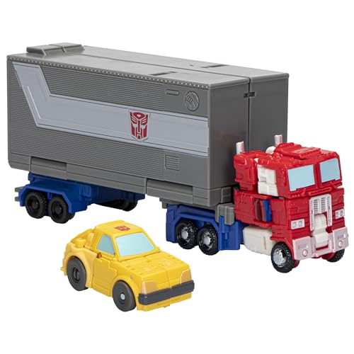 Transformers Toys Legacy Evolution Core Class Optimus Prime & Bumblebee Spielzeug, 8,9 cm, Actionfigur für Jungen und Mädchen ab 8 Jahren von Transformers