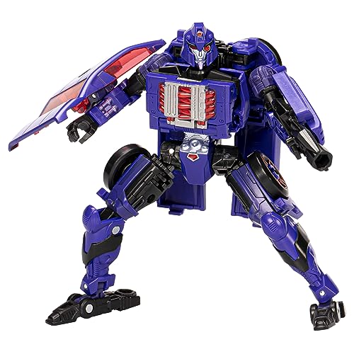 Transformers Legacy Evolution Deluxe Class Cyberverse Universe Shadow Striker 5,5-Zoll-Actionfigur von Transformers