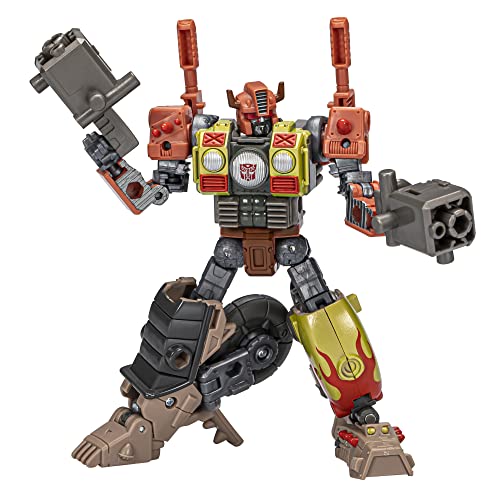 Transformers - Legacy Evolution Deluxe Crashbar 14 cm Actionfigur für Jungen und Mädchen ab 8 Jahren von Transformers