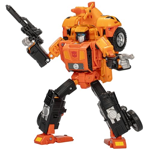 Transformers Legacy United Leader-Klasse G1 Triple Changer Sandstorm Action-Figur, 8+ von Transformers