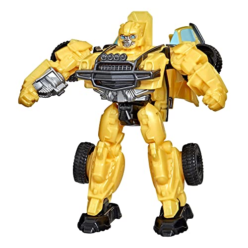 Transformers: Aufstieg der Bestien, Beast Alliance Battle Changers Bumblebee Action-Figur zum Film, ab 6 Jahren, 11 cm von Transformers