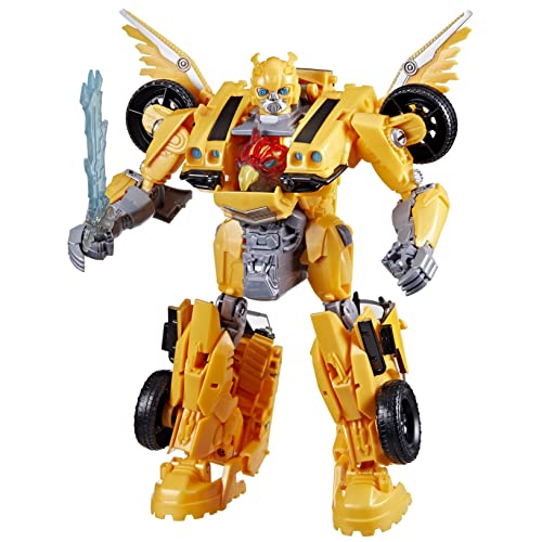 Transformers Spielzeug zum Film Aufstieg der Bestien, Beast-Mode Bumblebee Action-Figur ab 6 Jahren, 25 cm von Transformers