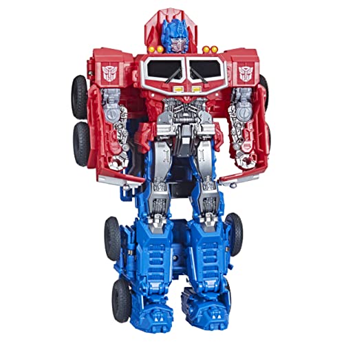 Transformers Spielzeug zum Film Transformers: Aufstieg der Bestien, Smash Changer Optimus Prime Figur ab 6, 22,5 cm von Transformers
