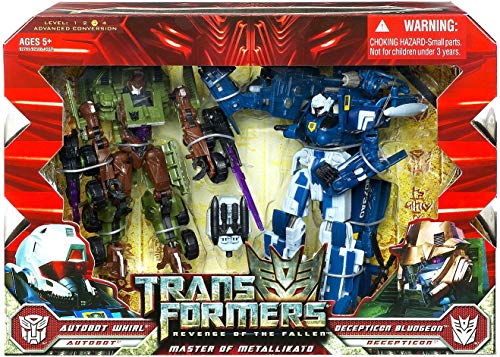 Transformers Movie 2 - REVENGE OF THE FALLEN - Exclusive - DELUXE CLASS - 2Pack - Autobot WHIRL vs. Decepticon BLUDGEON - OVP von Transformers