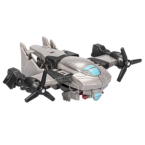 Transformers Spielzeug EarthSpark 1-Step Flip Changer Megatron, 10 cm große Action-Figur, Roboterspielzeug für Kinder ab 6 Jahren von Transformers