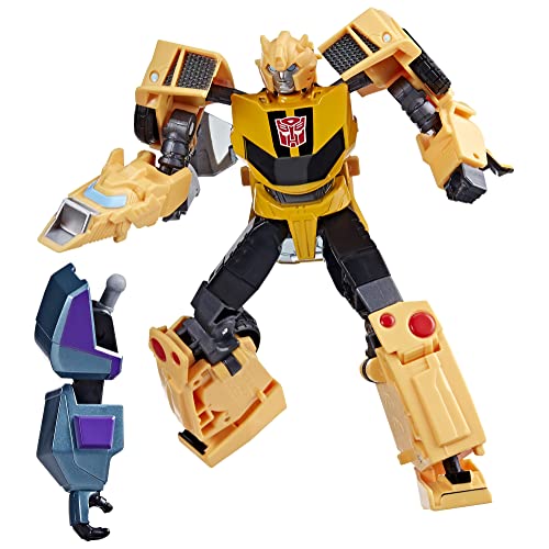 Transformers Spielzeug EarthSpark Deluxe-Klasse Bumblebee, 12,5 cm große Action-Figur, Roboterspielzeug für Kinder ab 6 von TRANSFORMERS