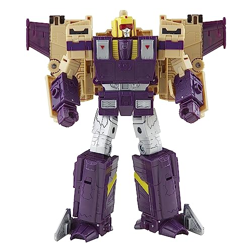 Transformers Spielzeug Generations Legacy Series 17,5 cm große Leader-Klasse Blitzwing Triple Changer Figur, ab 8 Jahren, F3062, Multi, One Size von Transformers