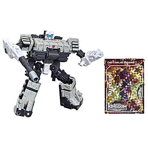 Transformers Spielzeug Generations War for Cybertron: Kingdom Deluxe WFC-K33 Autobot Slammer Figur – ab 8 Jahren, 14 cm von Transformers