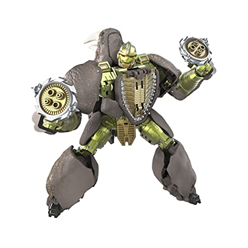 Transformers Spielzeug Generations War for Cybertron: Kingdom Voyager WFC-K27 Rhinox Action-Figur – Kinder ab 8 Jahren, 17,5 cm von Transformers