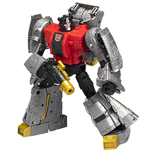 Transformers Studio Series 86-15 Leader-Klasse Dinobot Sludge Action-Figur (21,5 cm) Kampf um Cybertron von 1986, ab 8 von Transformers