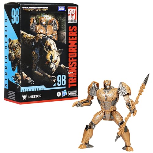 Transformers Studio Series Voyager-Klasse 98 Cheetor Action-Figur zu Aufstieg der Bestien, 16,5 cm von Transformers