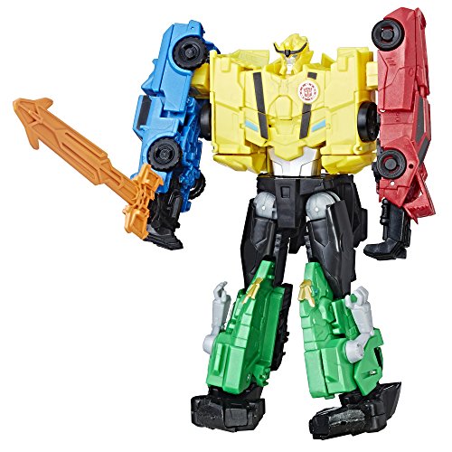 Transformers Toys Autobot Team Combiner Pack - 4 Figuren Geschenkset - Kombinieren Sie es zu einem Super Roboter - ab 6 Jahren - 21,6 cm (Amazon Exclusive) von Transformers