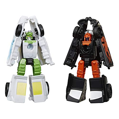 Transformers Toys Generations War for Cybertron: Earthrise Micromaster WFC-E3 Hot Rod Patrol 2er-Pack – Kinder ab 8 Jahren, 3,8 cm von Transformers