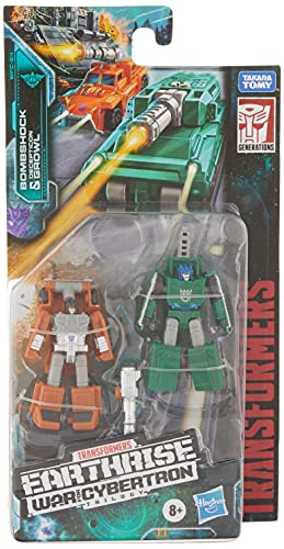 Transformers Toys Generations War for Cybertron: Earthrise Micromaster WFC-E4 Military Patrol 2er-Pack – Kinder ab 8 Jahren, 3,8 cm von Transformers