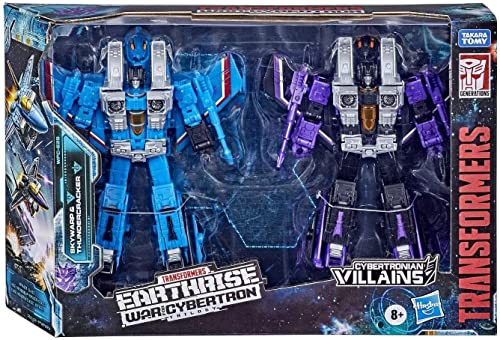 Transformers Toys Generations War for Cybertron: Earthrise Voyager WFC-E29 Seeker Actionfiguren für Kinder ab 8 Jahren, 17,8 cm, 2er-Pack von Transformers