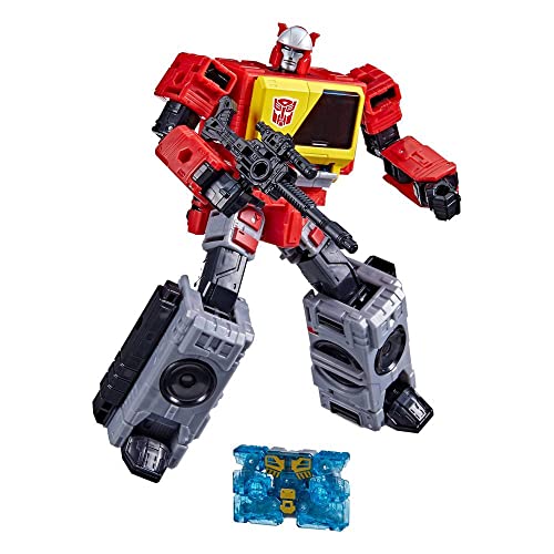 Transformers Toys Generations War for Cybertron: Kingdom Voyager WFC-K44 Autobot Blaster & Eject - ab 8 Jahren, 18 cm, F5680, Mehrfarbig Transformers Toys Generations War for Cybertron: Kingdom Voyager WFC-K44 Autobot Blaster & Eject - ab 8 Jahren, 18 cm, F5680, Mehrfarbig von Transformers