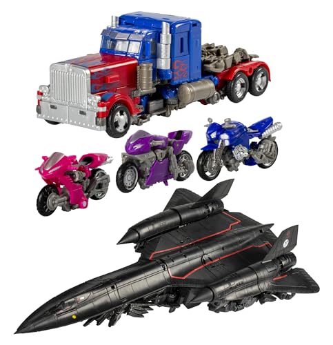 Transformers Toys Studio Series Revenge of The Fallen Autobot Multipack, Optimus Prime, Jetfire, Chromia, Elita-1, Arcee, 5 Actionfiguren, ab 8 Jahren von Transformers