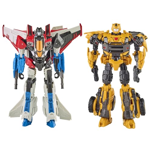 Transformers: Reactivate Video Game-Inspired Bumblebee and Starscream 2-Pack, 6.5'' Converting Action Figures, 8+, (F0383) von Transformers