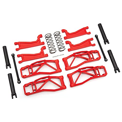 TRAXXAS Querlenker-Set WideMaxx rot Querlenker, Spurstangen +Feder h von TRAXXAS