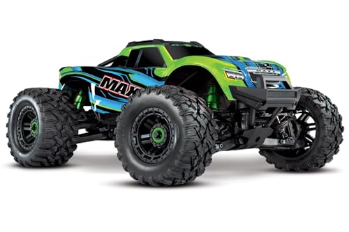 TRAXXAS Maxx TSM SR Grün Brushless RC Modellauto Elektro Monstertruck Allradantrieb (4WD) RtR 2,4 GHz von TRAXXAS