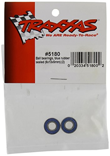 Traxxas 5110" Gummi abgedichtete Kugellager Modellautoteile blau 6x12x4mm von TRAXXAS